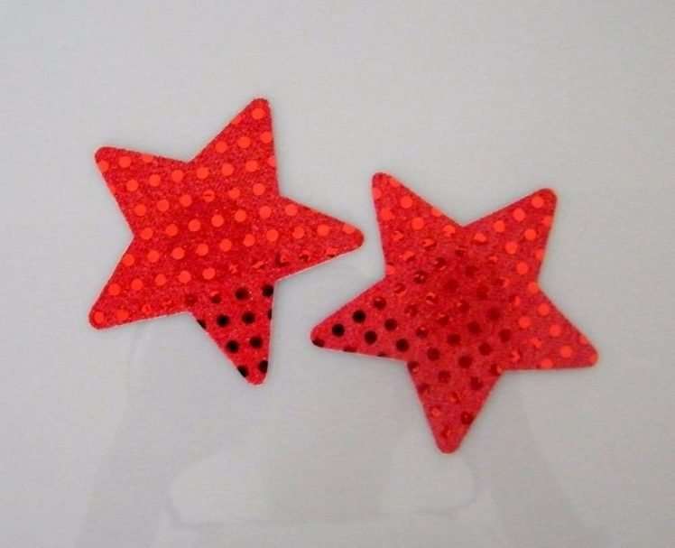 Nipple Stickers- Sequin Look Stars - Waterproof - Pasties - Reusable