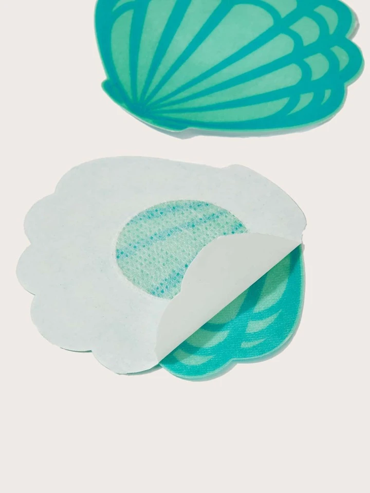 Seashell Nipple Sticker Pair-Pasties -- www.MyPrivateStyle.com