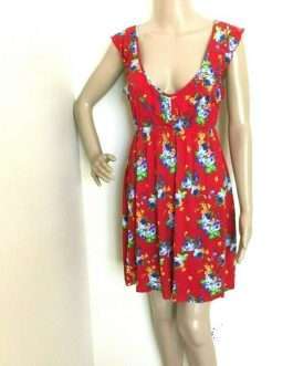 Pretty floral sundress in red on MyPrivateStyle.com