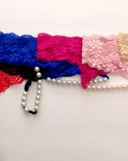 Stretch Lace and Pearl Bead Crotch Thong Panties on MyPrivateStyle.com