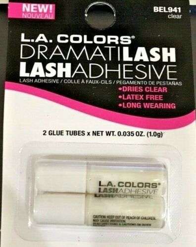 L.A. COLORS brand DramatiLash false eyelashes. Lash Adhesive on MyPrivateStyle.com