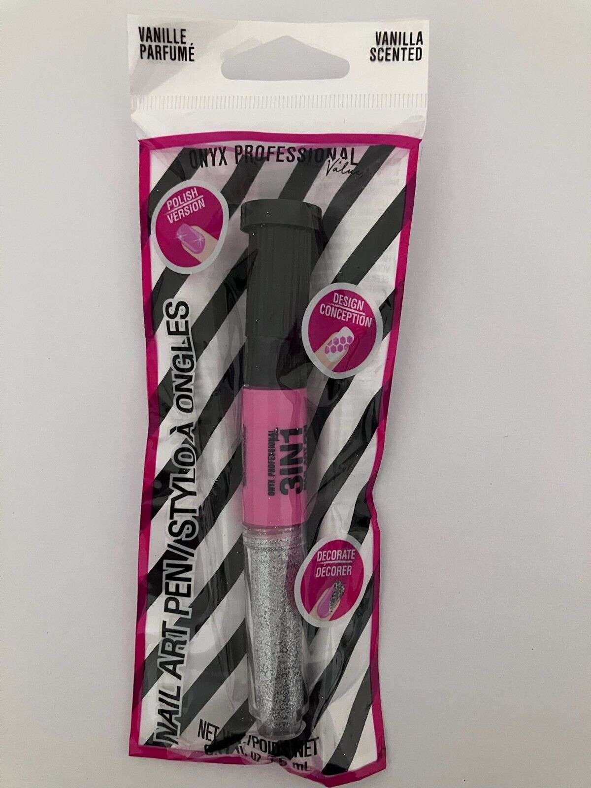 Sassy + Chic Nail Art Pen-3 In 1-Polish Design & Decorate on MyPrivateStyle.com