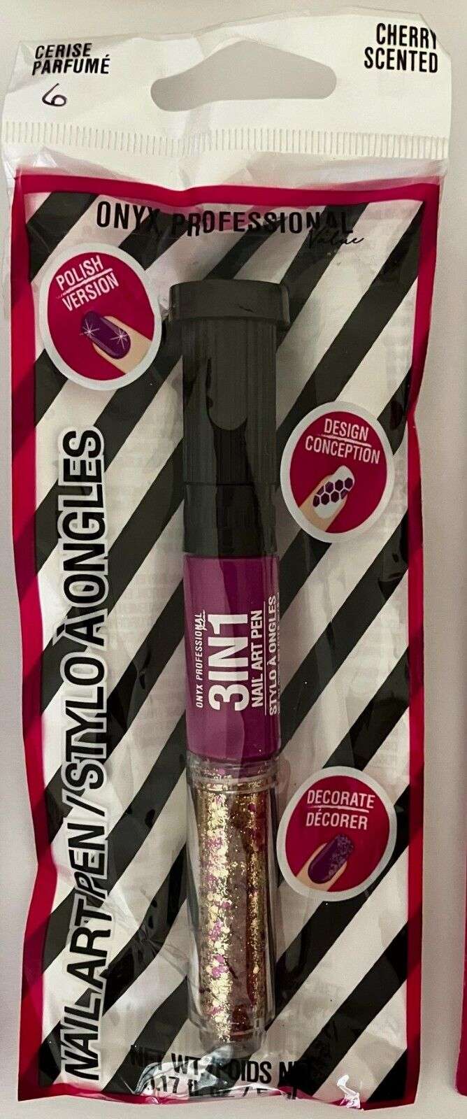 Sassy + Chic Nail Art Pen-3 In 1-Polish Design & Decorate on MyPrivateStyle.com