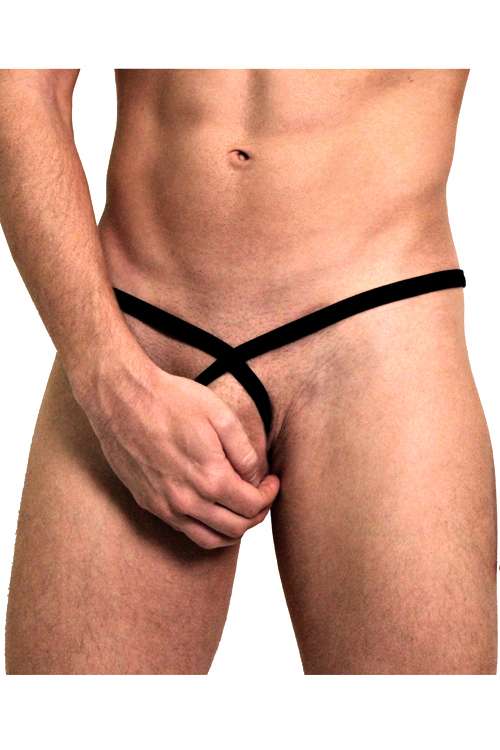 Men's T-Back Strap Front Thong Underwear on MyPrivateStyle.com