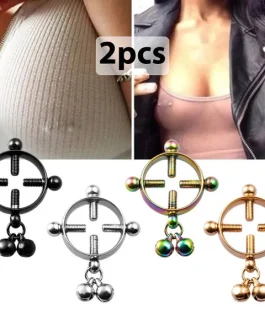 Bell Pendant Fake Nipple Rings Jewelry on www.MyPrivateStyle.com