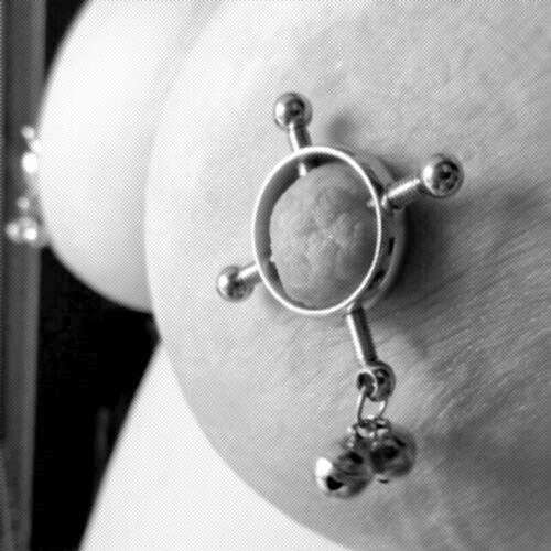 Bell Pendant Fake Nipple Rings Jewelry on www.MyPrivateStyle.com