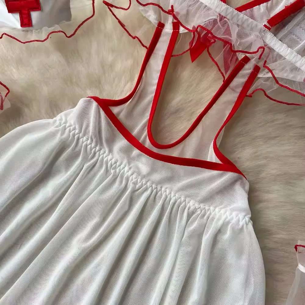 Naughty Nurse Babydoll Lingerie Dress