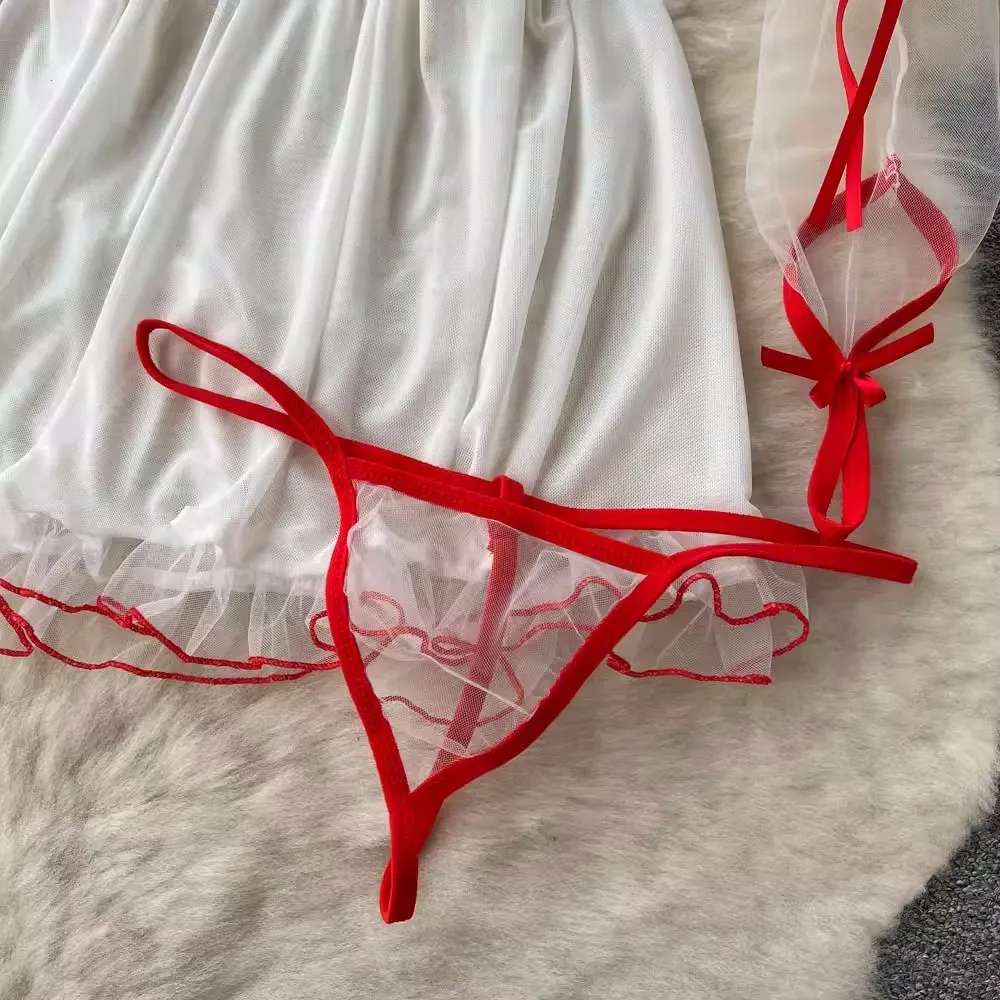 Naughty Nurse Babydoll Lingerie Dress