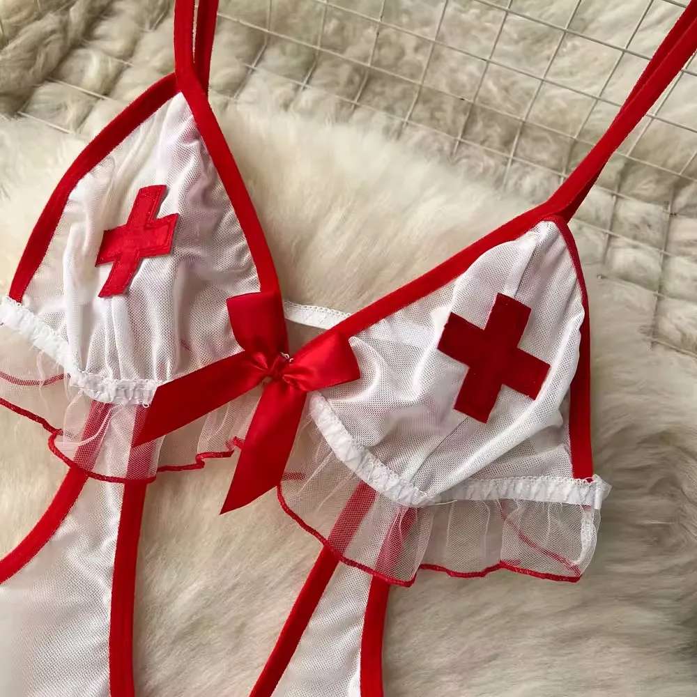 Naughty Nurse Babydoll Lingerie Dress