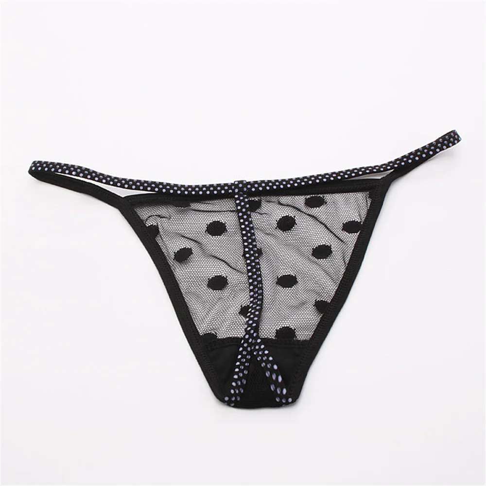 Famous Shear Dot Thong Panties