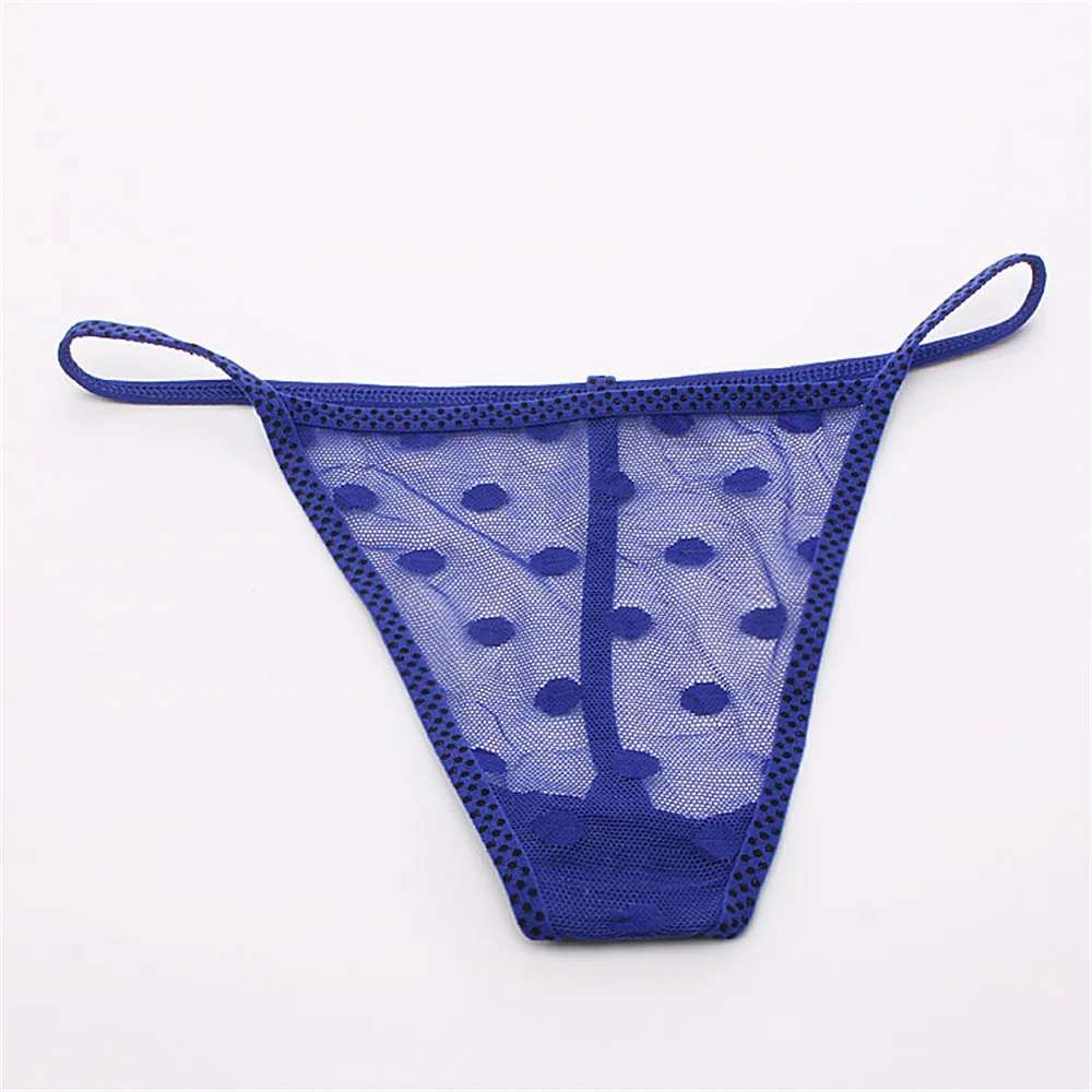 Famous Shear Dot Thong Panties