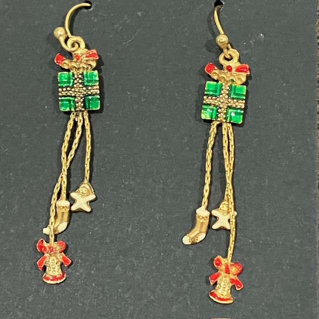 Christmas Holiday Parties Earrings Various Sizes And Designs
