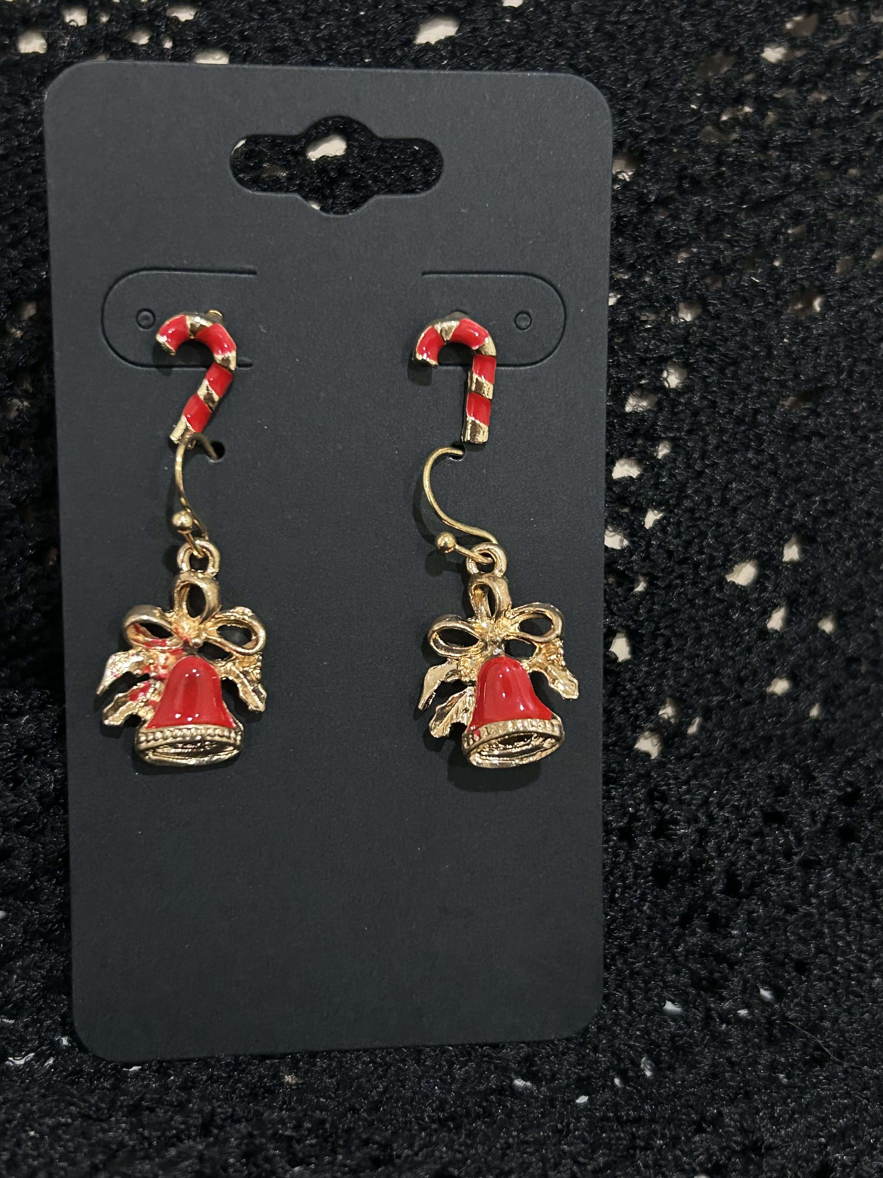 2 Pairs Christmas Earrings For Fun Holiday Spirit