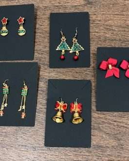 Christmas Holiday Parties Earrings Various Sizes And Designs