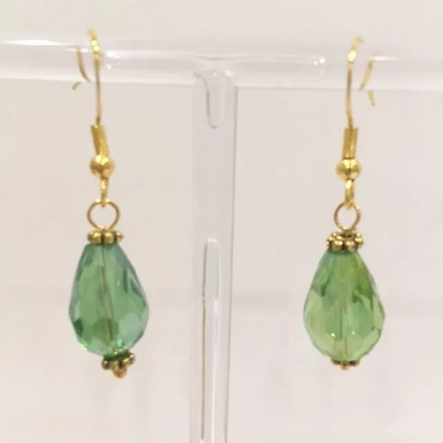 Crystal Tear Drop Fashion Earrings