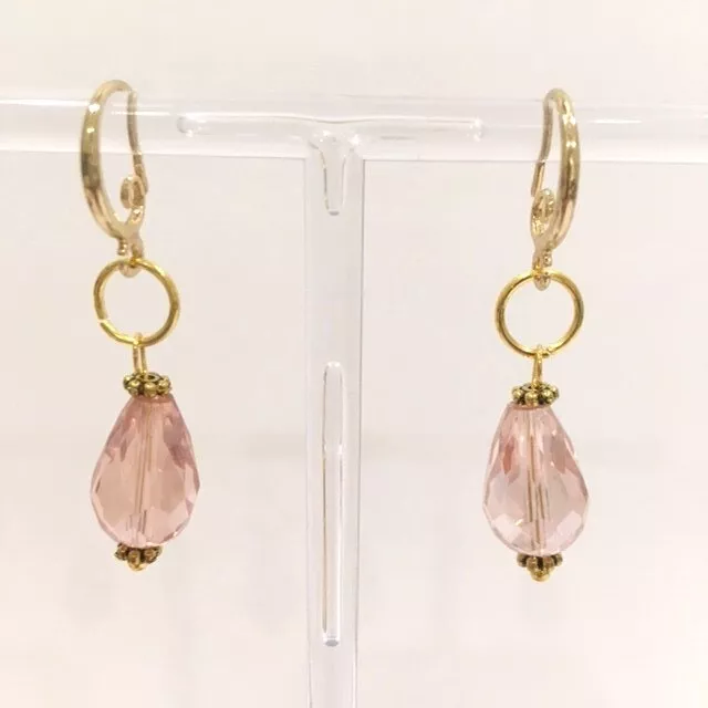 Crystal Tear Drop Fashion Earrings