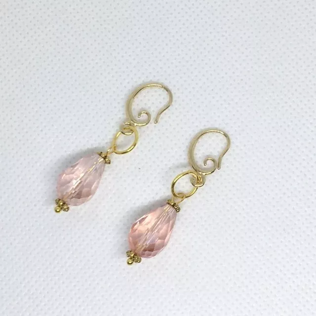 Crystal Tear Drop Fashion Earrings