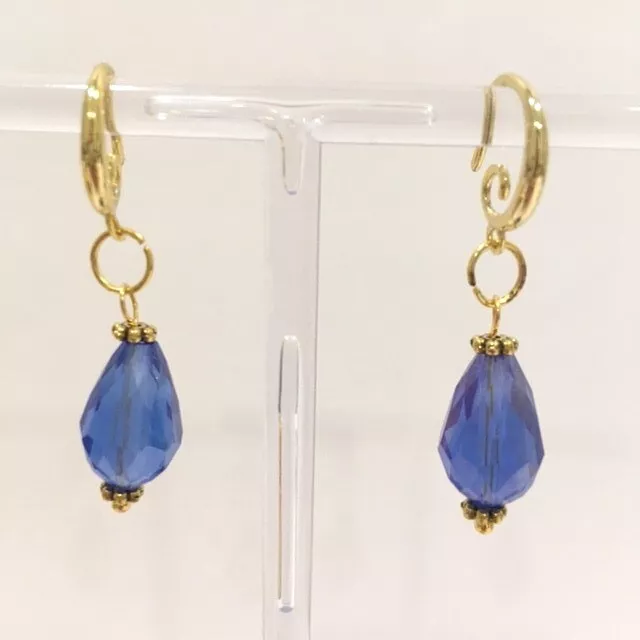 Crystal Tear Drop Fashion Earrings