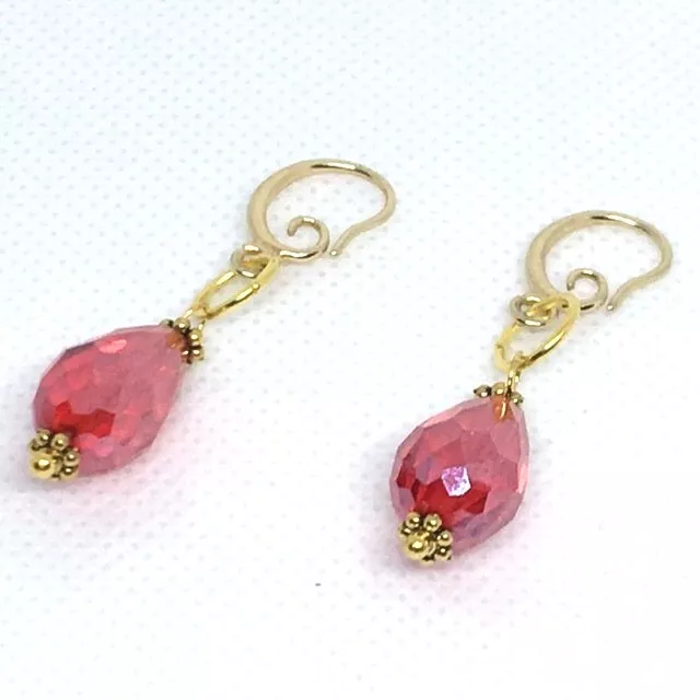 Crystal Tear Drop Fashion Earrings