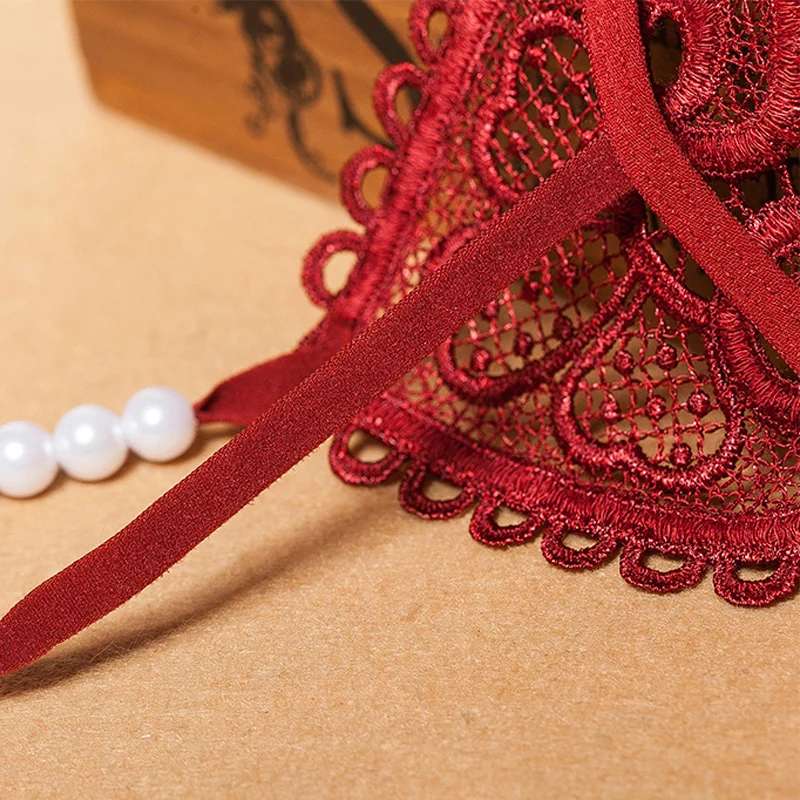 Pearl Massage Heart Shaped G-Strings