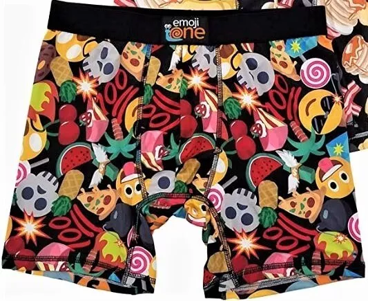 Emoji Boxer Briefs on MyPrivateStyle.com