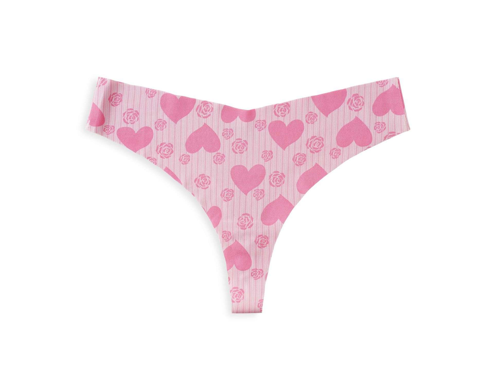 Heart Print Women's Hipster Panties