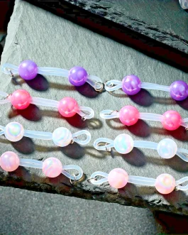 Non Piercing Faux Barbell Nipple Slip On Jewelry
