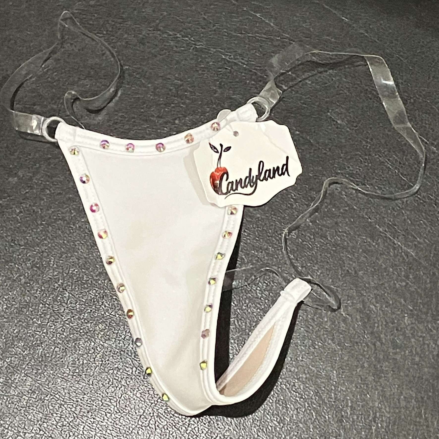 Crystal Invisible Panty is hand beaded to perfection