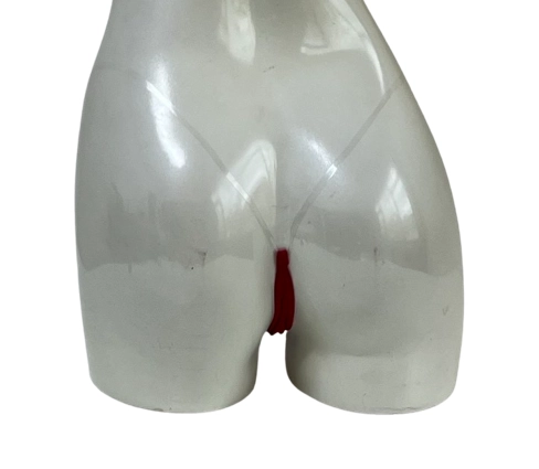 Crystal Invisible Panty is hand beaded to perfection and perfect for illusion with or without clothes